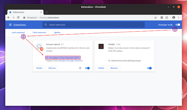如何使用Chrome扩展将YouTube播放器控件添加到Linux桌面