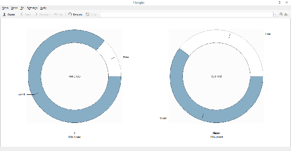 如何使用Filelight查看Linux系統(tǒng)上的磁盤使用情況