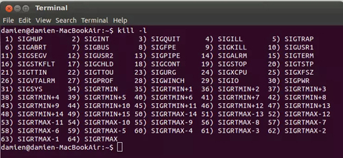 Linux 的kill命令有哪些呢