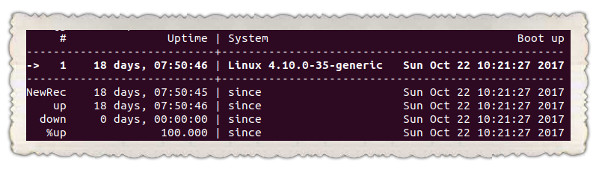 怎么記錄Linux的系統(tǒng)運行時間的統(tǒng)計信息