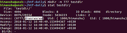 Linux中怎么用mkdir命令