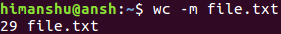 linux中wc命令有什么用