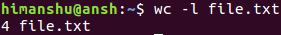 linux中wc命令有什么用