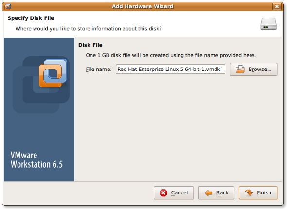 如何在不重启的情况下为Vmware Linux客户机添加新硬盘