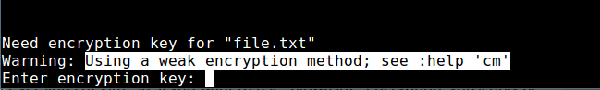 如何在Linux中用Vim對(duì)文件進(jìn)行密碼保護(hù)