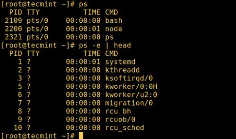 如何用特定命令管理 Linux进程