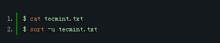 Linux的sort命令是怎样用的
