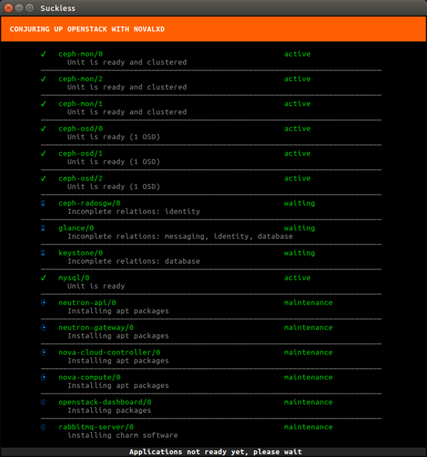 LXD和OpenStack的示例分析