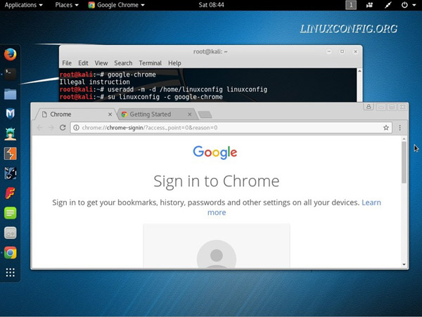 怎么在Kali Linux中安装Google Chrome浏览器