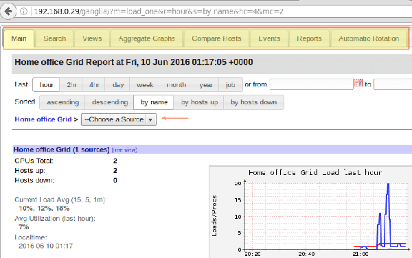 如何使用Ganglia对Linux网格和集群服务器进行实时监控