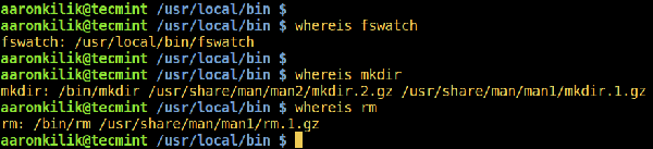 如何找出Linux中“二進(jìn)制命令”描述和系統(tǒng)中位置