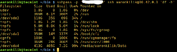 linux中如何使用sshpass