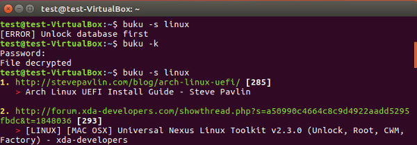 怎么在Ubuntu命令行下管理浏览器书签
