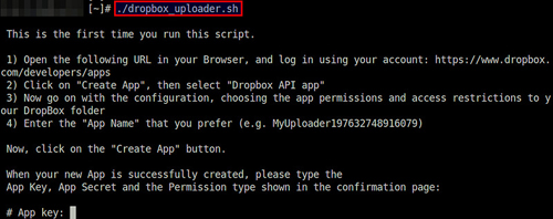 Linux中怎么通過命令行訪問Dropbox