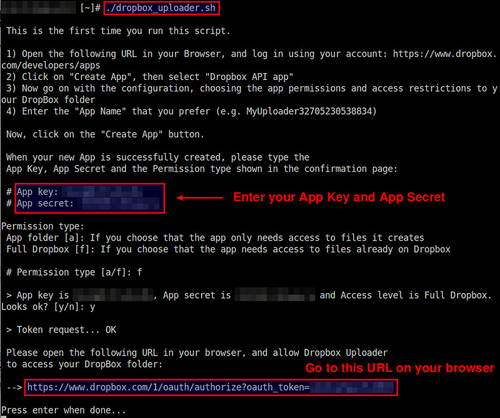 Linux中怎么通過命令行訪問Dropbox