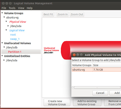 Ubuntu上如何使用LVM轻松调整分区并制作快照