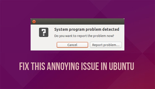 怎么修复ubuntu中检测到系统程序错误的问题