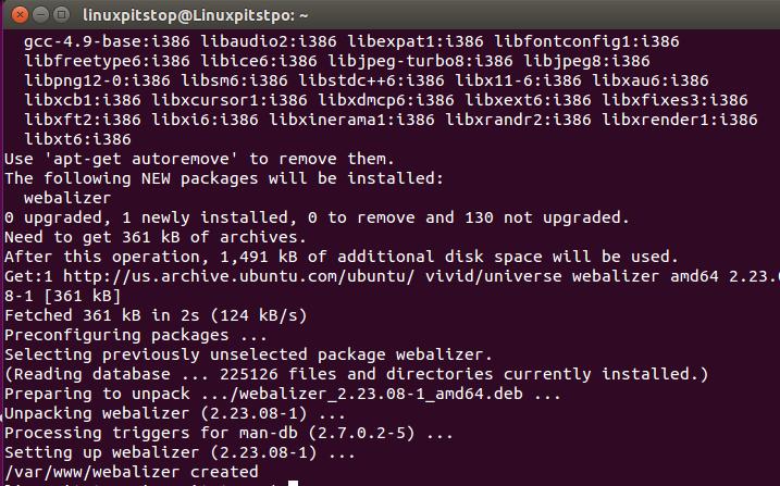 在Ubuntu15.04上如何安装和配置Webalizer