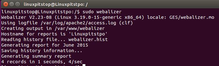 在Ubuntu15.04上如何安装和配置Webalizer