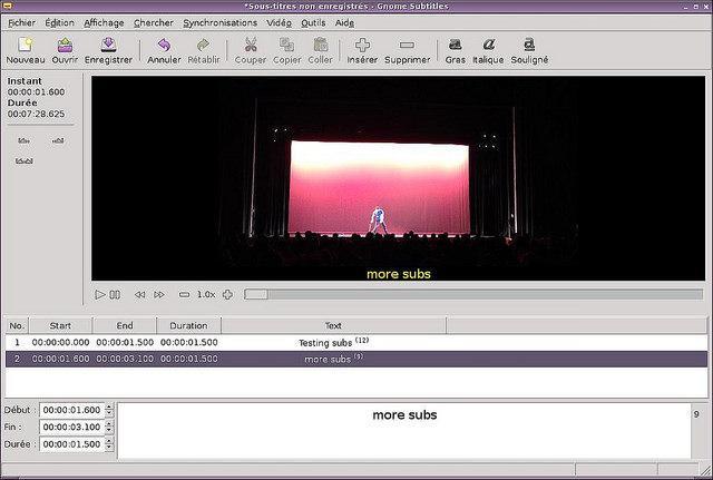 Linux上好用的字幕編輯器有哪些
