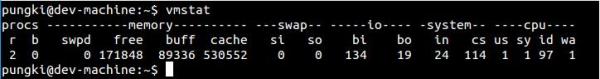 Linux中如何使用vmstat