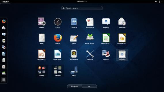 Fedora 20 Gnome 软件中心的示例分析