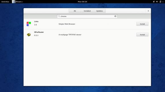 Fedora 20 Gnome 軟件中心的示例分析