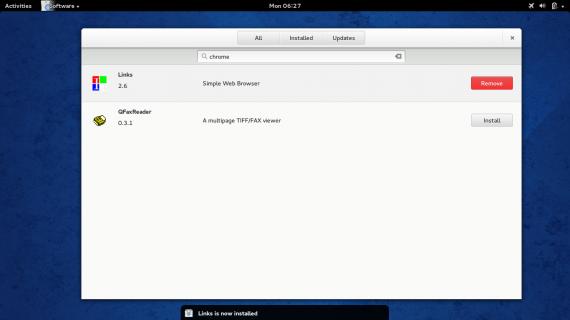 Fedora 20 Gnome 软件中心的示例分析