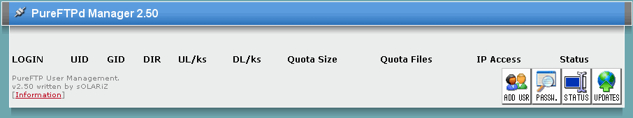 怎么用pureftpd在slackware10.1下架设带web管理的ftp服务器