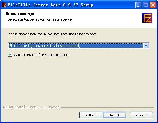 FileZilla Server如何安裝