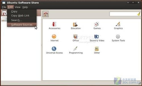 Ubuntu 9.10怎么内置SoftStore