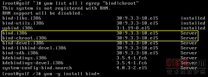 在RHEL 5下通过Bind实现DNS功能的示例分析