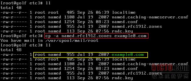 在RHEL 5下通过Bind实现DNS功能的示例分析