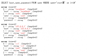 在mysql中寬字節(jié)注入的示例分析