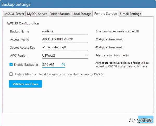 如何在Windows Server上自动执行数据库和文件夹备份