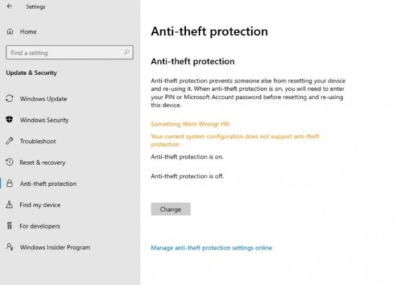 Windows 10X中怎么实现防盗功能：他人重置设备也无法使用