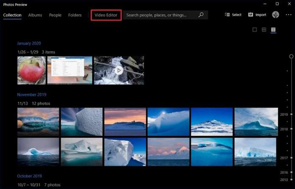 在Windows 10上如何使用Photos應(yīng)用視頻編輯器