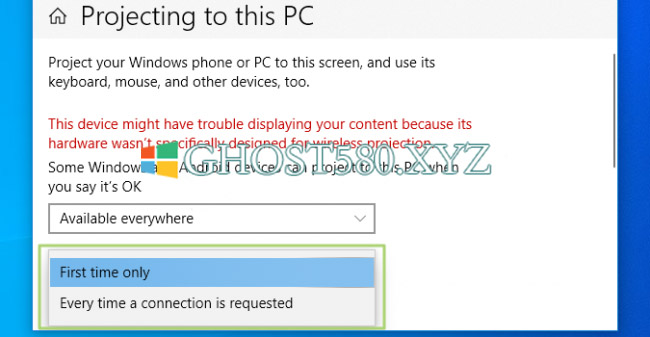 怎样将Windows 10 PC变成无线显示器