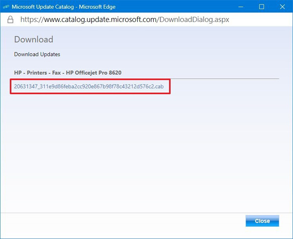 怎样在Windows 10上使用Windows Update目录驱动程序安装打印机
