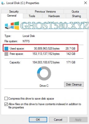 硬盘驱动器在Windows 10中显示错误的可用空间该怎么解决