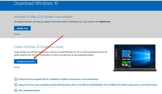 怎么利用微軟官方工具下載Windows 10鏡像