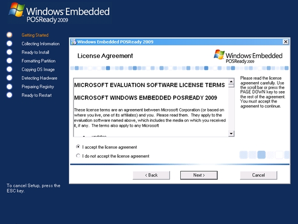 嵌入式Windows Embedded POSReady 2009停止服务的示例分析