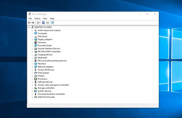 怎么在Windows 10中更新驱动程序