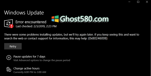 怎么修復(fù)Windows 10中的Windows Update錯(cuò)誤0x80246008