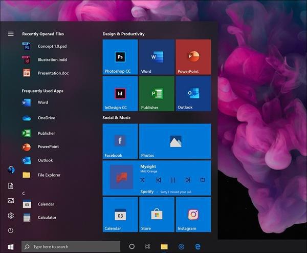 設計師們眼中的Windows 10開始菜單是怎樣的