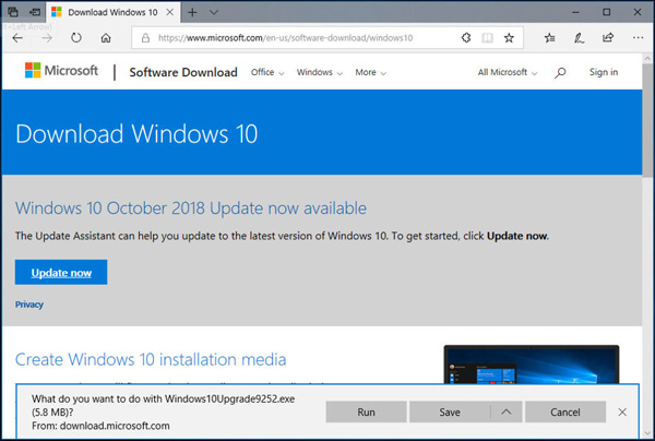 Windows 10 Update失败了怎么办