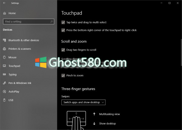 怎么在Windows 10中反转鼠标和触摸板滚动方向