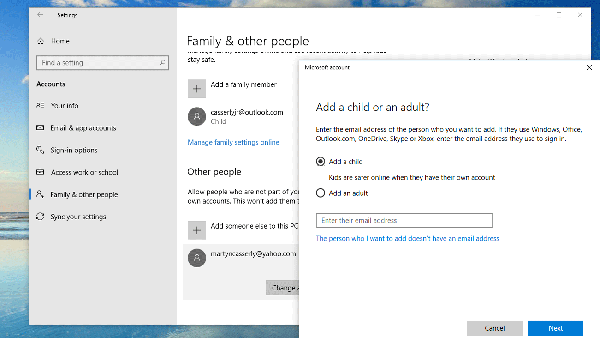 怎么在Windows10中添加新用户