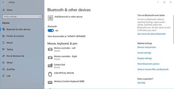 怎么在Windows 10中查找无线文件传输选项