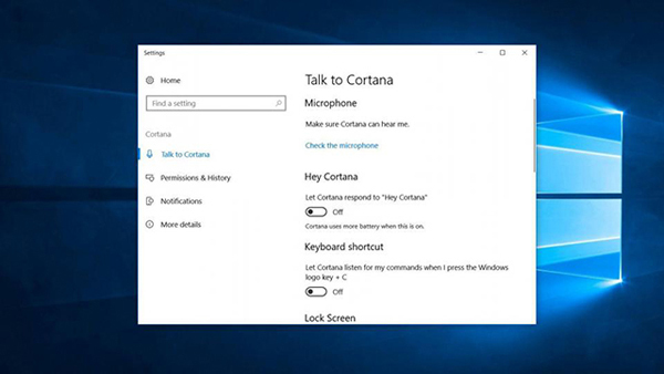 怎么禁用Cortana關(guān)閉windows 10的語(yǔ)音助手